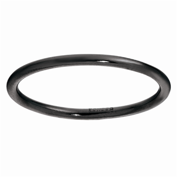Nordahl's Oxyderet sølvring, glat 1,5mm Str.60