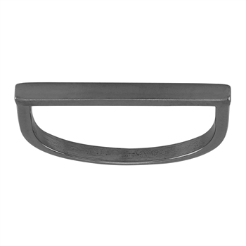 Nordahl's Oxyderet sølv ring stick 2mm bred* Str.60