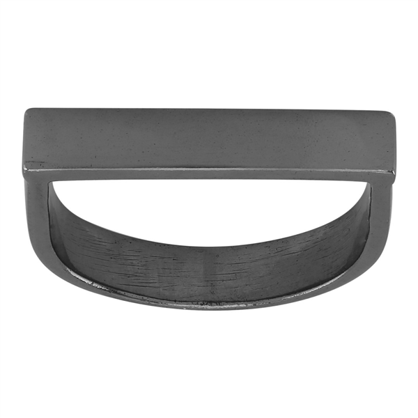 Nordahl\'s Oxyderet sølv ring stick 4mm bred* Str.56