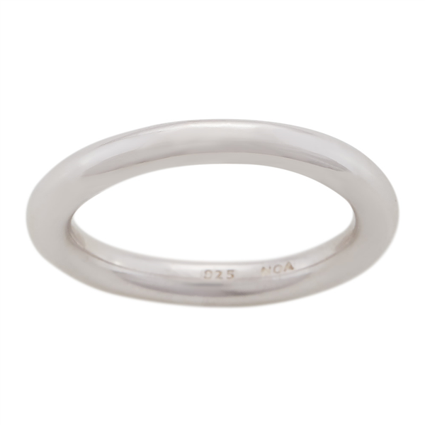 Nordahl\'s Rhd. sølv ring GRACE52 2,8mm Str.58