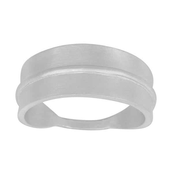Nordahl\'s Rhd. sølv ring FOLIUM52 9mm Str.60