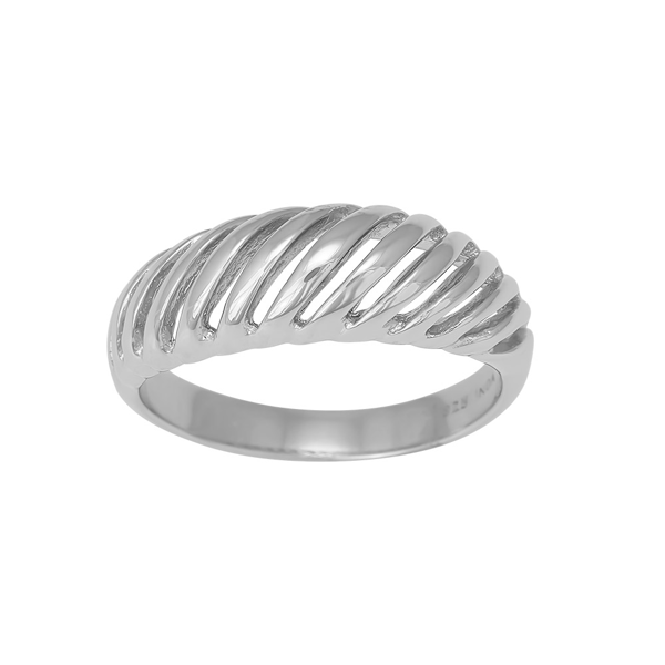 Siersbøl\'s rhodineret sølv ring 