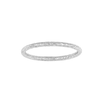 Nordahl's Rhod. sølv ring  NICE52 1,6mm