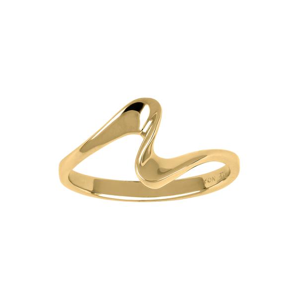 Nordahl\'s Forg. sølvring WAVE52 11mm Str.60