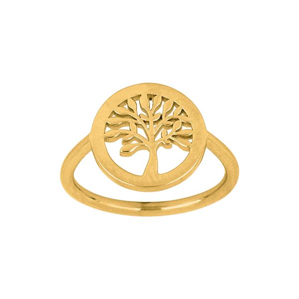 Nordahl\'s Forg. sølvring TREE52 11mm Str.58