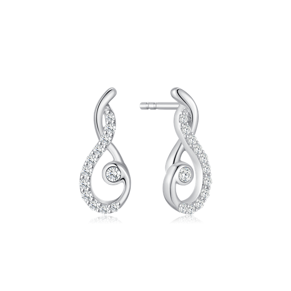 Støvring Design\'s Sølv ørestikker