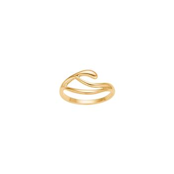 Nordahl's Forgyldt sølv ring AURA52 str. 50