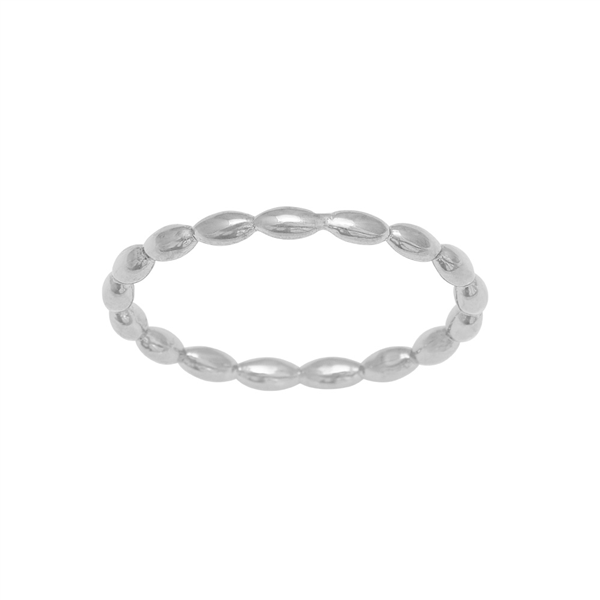 Siersbøl\'s Rhod. sølvring Str.54