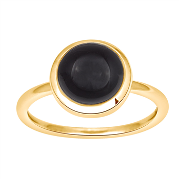 Nordahl's Forg sølvring SWEETS52 black onyx 9mm Str.60