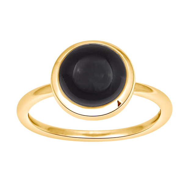 Nordahl\'s Forg sølvring SWEETS52 black onyx 9mm Str.60