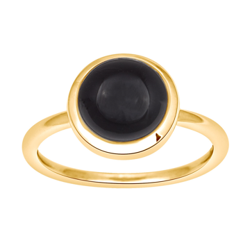 Nordahl's Forg sølvring SWEETS52 black onyx 9mm