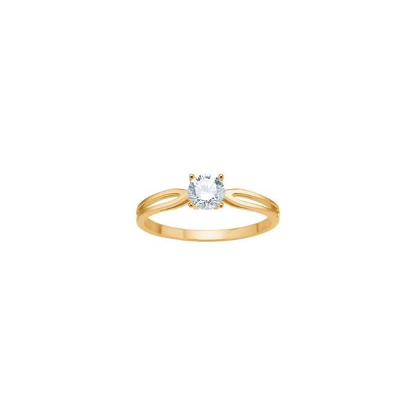 Siersbøl\'s 8kt. guldring m/cz 