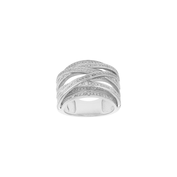 Joanli Nor\'s Sølv rhd. ring ALAINENOR Str.48