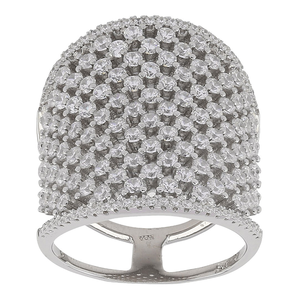 Joanli Nor\'s Rhd. sølv ring ALAINENOR cz. 24mm* Str.48