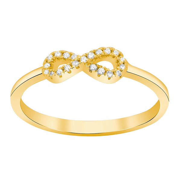 Joanli Nor\'s Sølvfg. ring AGNANOR m/uendelighedstegn Str.54