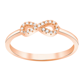 Joanli Nor's Rosafg ring AGNANOR uendelighedstegn
