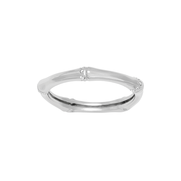 Joanli Nor\'s Rhd. sølv ring FLORINANOR 3mm