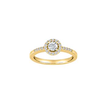 Joanli Nor's Forgyldt sølv ring ELLENOR B 7mm Str.60
