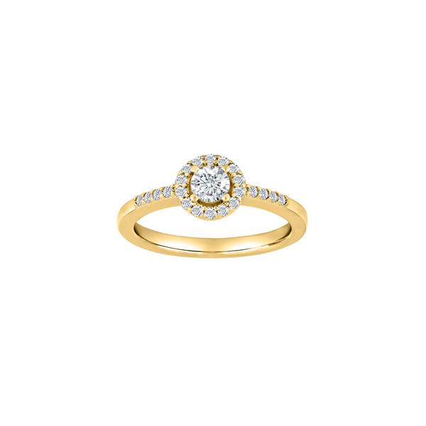 Joanli Nor\'s Forgyldt sølv ring ELLENOR B 7mm Str.52
