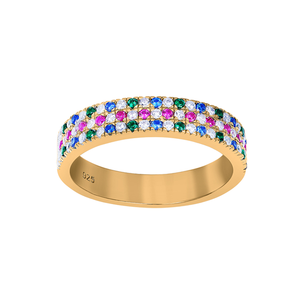 Joanli Nor\'s Forgyldt sølv ringFREYANOR 4,5mm Str.50
