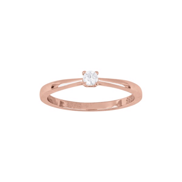 Joanli Nor\'s Rosaforg. sølv ring 3mm grab HEGENOR