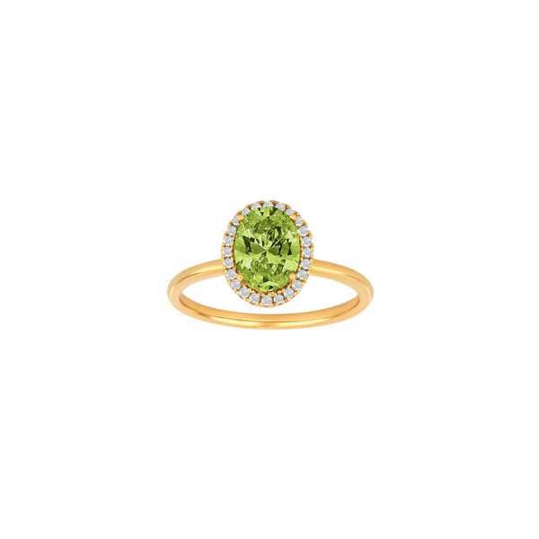 Joanli Nor\'s Forgyldt ring MILLENOR grøn