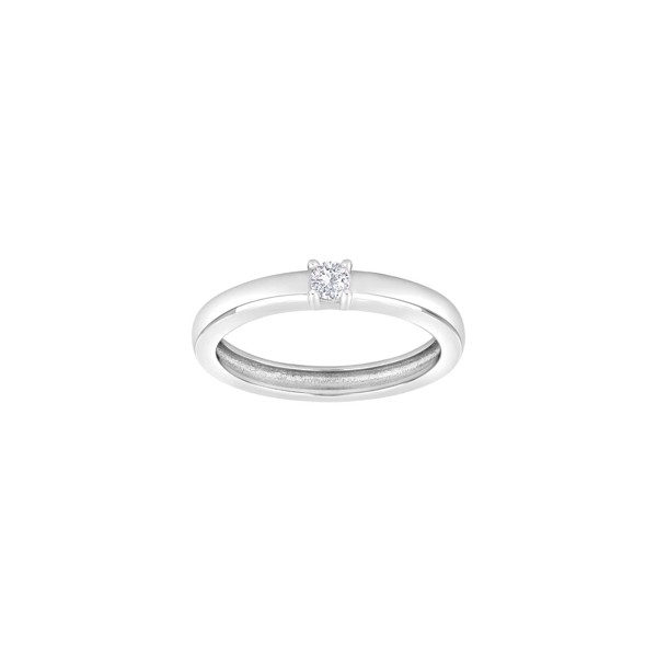 Joanli Nor\'s Rhd. Sølv ring 1cz OBINOR str. 50