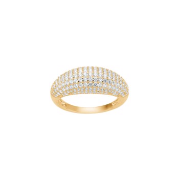 Joanli Nor's Forgyldt sølv ring PAULANOR str. 60