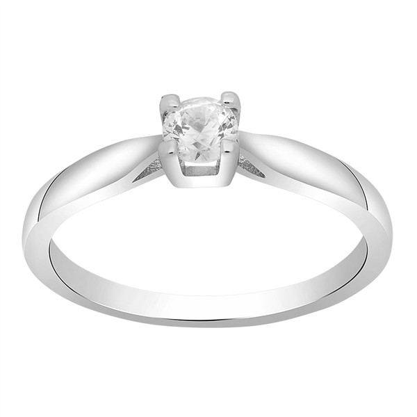 Joanli Nor\'s SWAROVSKI rhd sølvring AMELIANOR  5,5mm Str.50