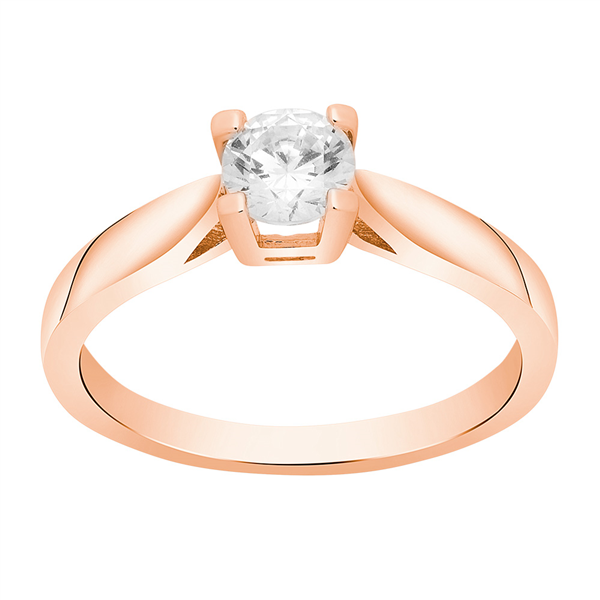 Joanli Nor\'s SWAROVSKI rofg. sølvring AMELIANOR 7,5mm Str.52