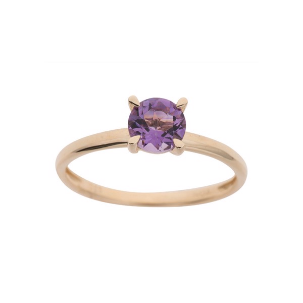 Siersbøl\'s 14kt. guldring m/ametyst