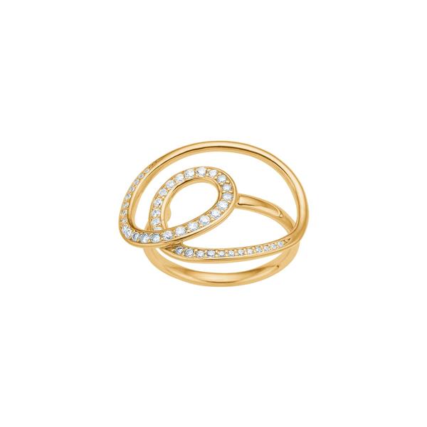 Joanli Nor\'s Forgyldt sølv ring RUELLENOR str. 56
