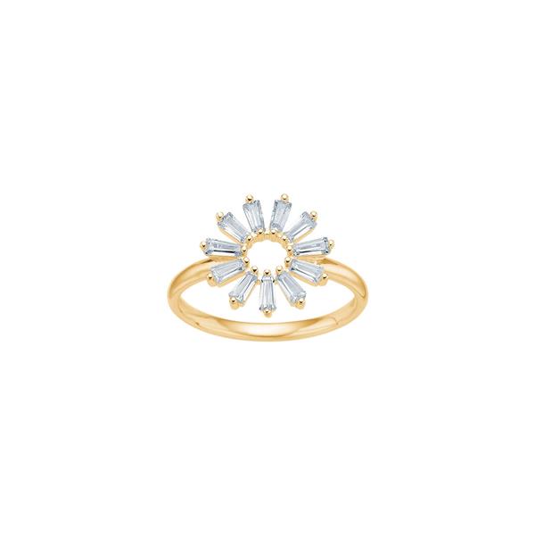 Joanli Nor\'s Forgyldt sølv ring ROSETTANOR str. 60