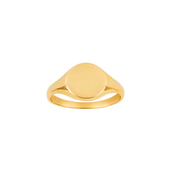 Siersbøl's 14 kt. guldring signet massiv