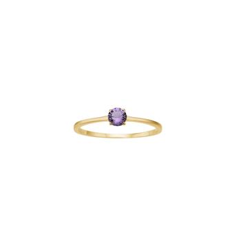 Siersbøl's 14kt. guldring m. 4mm ametyst