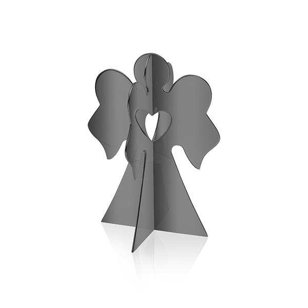 Blicher Fuglsang\'s Skulptur - Sort engel i stål