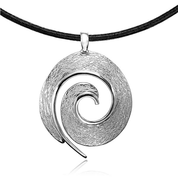 Blicher Fuglsang\'s Spiral vedhæng i sølv