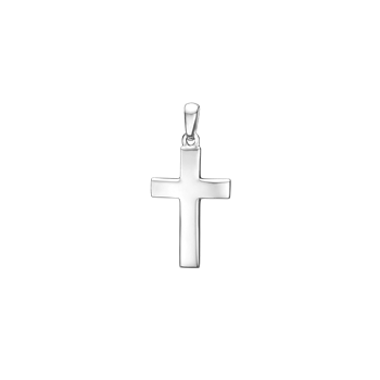 Aagaard's SØLV KORS 14 X18 MM