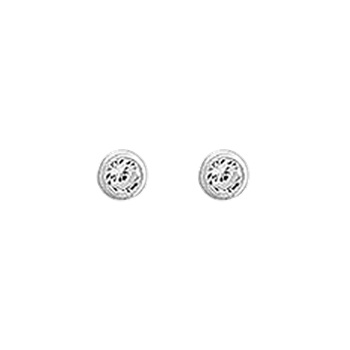 Aagaard's SØLV ØRESTIK M/SY.ZIRCONIA 3MM