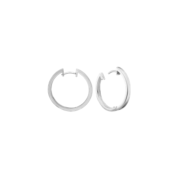 Aagaard's SØLV CREOL 14MM TRÅD 3MM M/KLAPLÅS