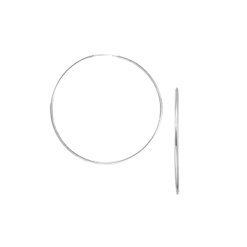 Aagaard's SØLV CREOL  40MM, TRÅD 1,2 MM VIPPE