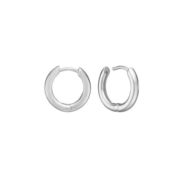 Aagaard\'s SØLV CREOL  13,5 MM, TRÅD 2,7 MM M/KLAPL