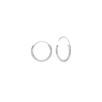 Aagaard's SØLV CREOL 10,5 MM, 1,2 MM TRÅD M/VIPPEL