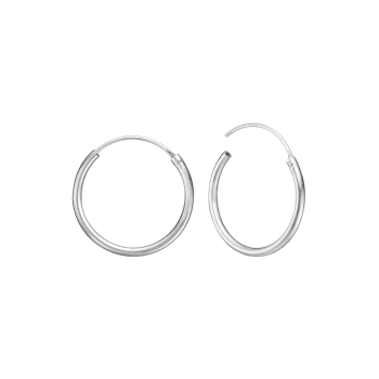 Aagaard's SØLV CREOL 19MM, 1,5MM TRÅD M/VIPPELÅS