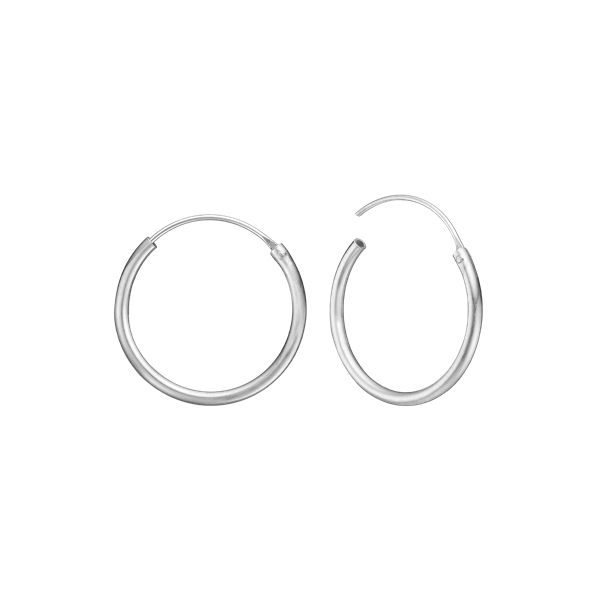 Aagaard\'s SØLV CREOL 19MM, 1,5MM TRÅD M/VIPPELÅS