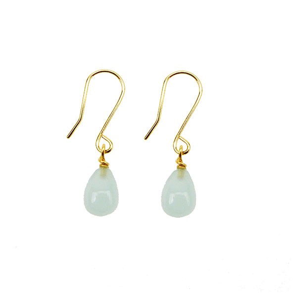 San - Links of Joy\'s 14k Earrings w.Aquamarine 14karat 