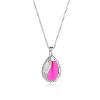 Blicher Fuglsang's Smykke Æg med Pink Onyx