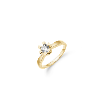 Aagaard's ETERNITY 14KT D.RING 1X0,50CT WSI