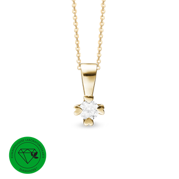 Aagaard's MARY Vedh. 14K LG DIAMANT 1,00CT