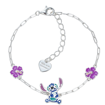 Disney's Stitch Sølv armbånd, 17 cm